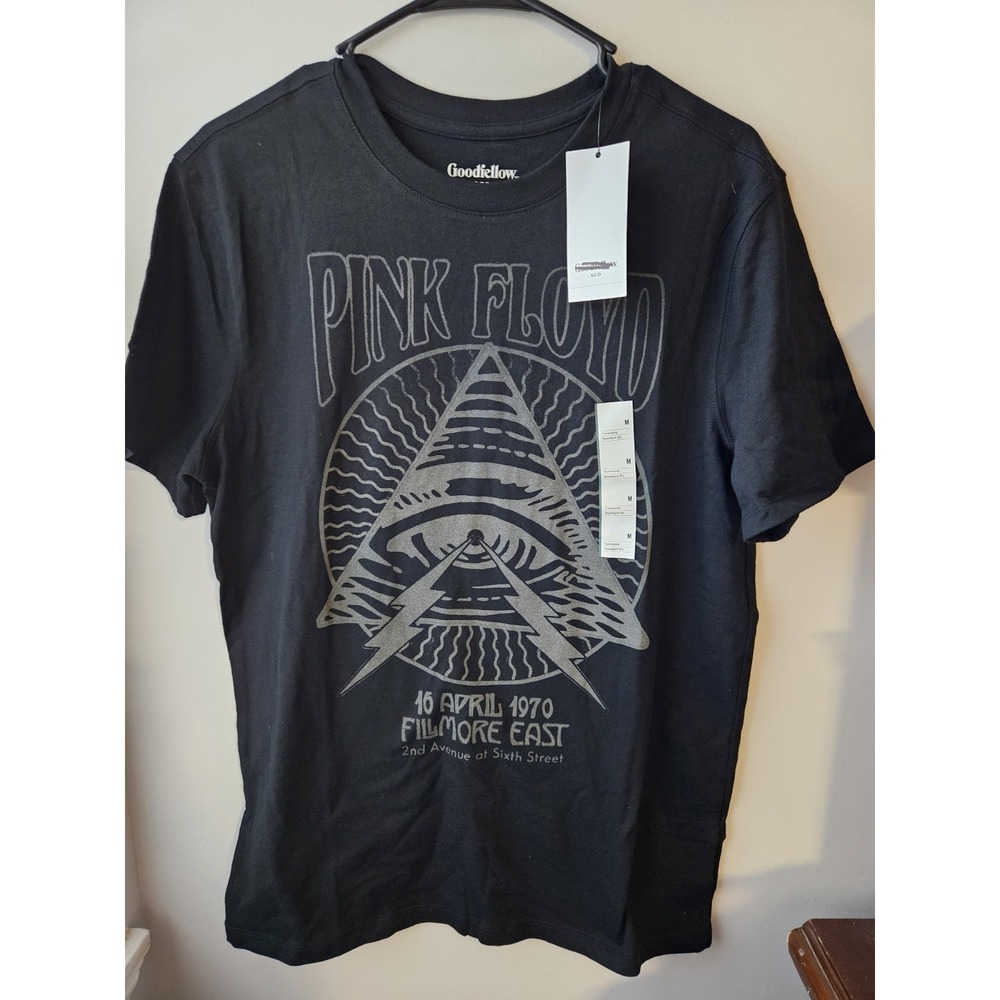 Pink Floyd Fillmore East 1970 Graphic T-Shirt Black Goodfellow & Co Medium